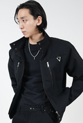 VLACK VEAST Vc4302 denim jacket black