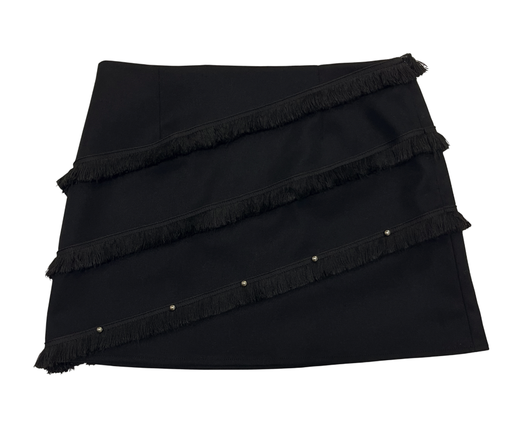 SUMMUMBONUM Tassel rivet skirt mini ver