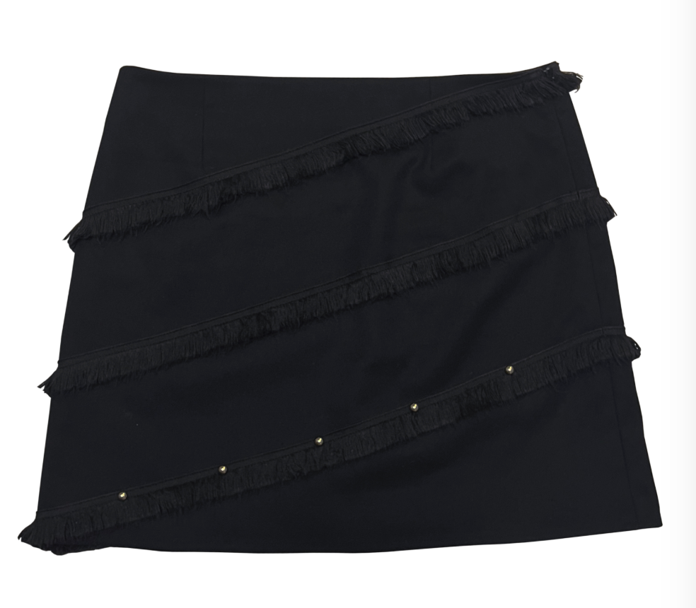 SUMMUMBONUM Tassel rivet skirt