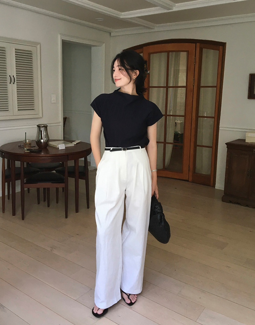 JOORTI Nice pocket pants white