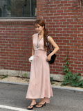 JOORTI Flow strap flare skirt