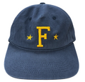 FASTLE F star 5panel washed cap navy