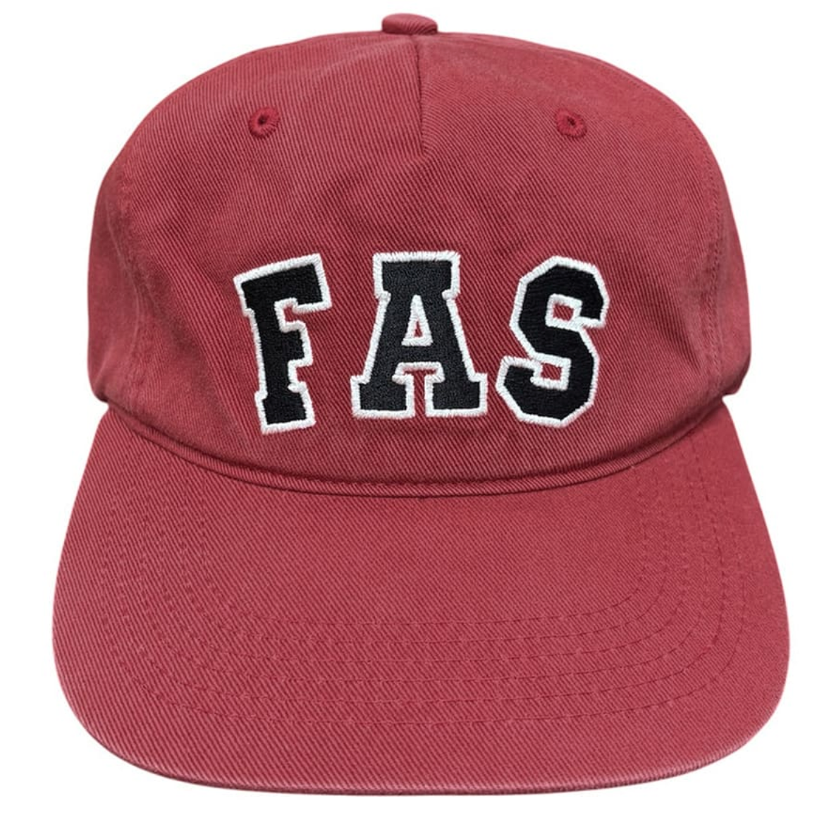 FASTLE Fas varsity 5panel washed cap brick