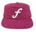 FASTLE F logo pillbox washed cap beet