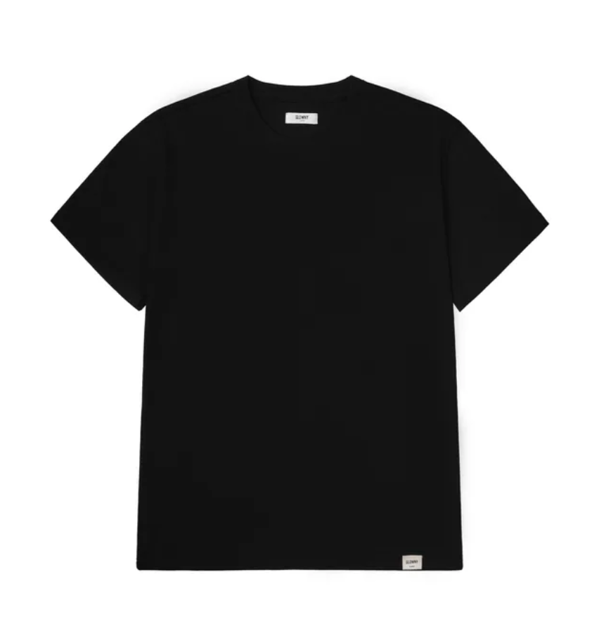 GLOWNY G box tee black