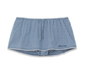 GLOWNY G classic lace up mini skirt blue