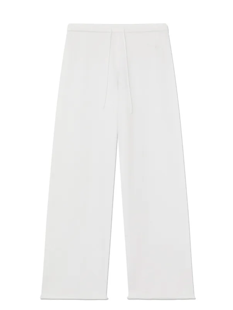 GLOWNY G hug knit pants white