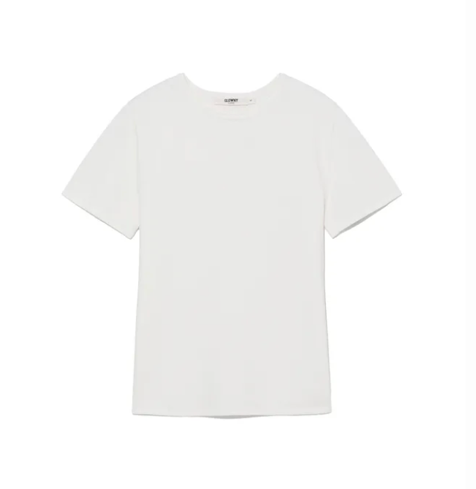 GLOWNY G baby knit tee white