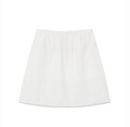 GLOWNY G classic lace up midi skirt white