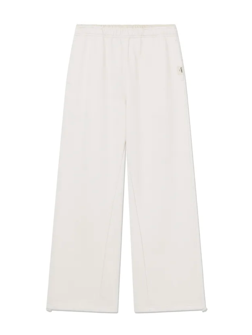 GLOWNY G contrast sweatpants 2 0 white