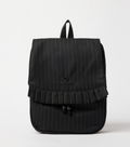 SUMUMBONUM Stripe pleats backpack black
