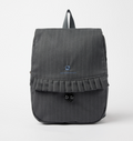 SUMUMBONUM Stripe pleats backpack gray