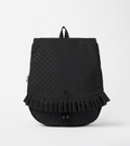 SUMUMBONUM Dot pleats backpack large black