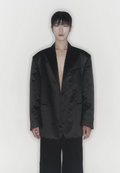 [KIMOUI] SATIN OVERFIT JACKET