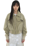 ODLYWORKSHOP Knit quad jacket grain 3rd