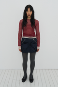 ODLYWORKSHOP Layered mesh long sleeve tee flush