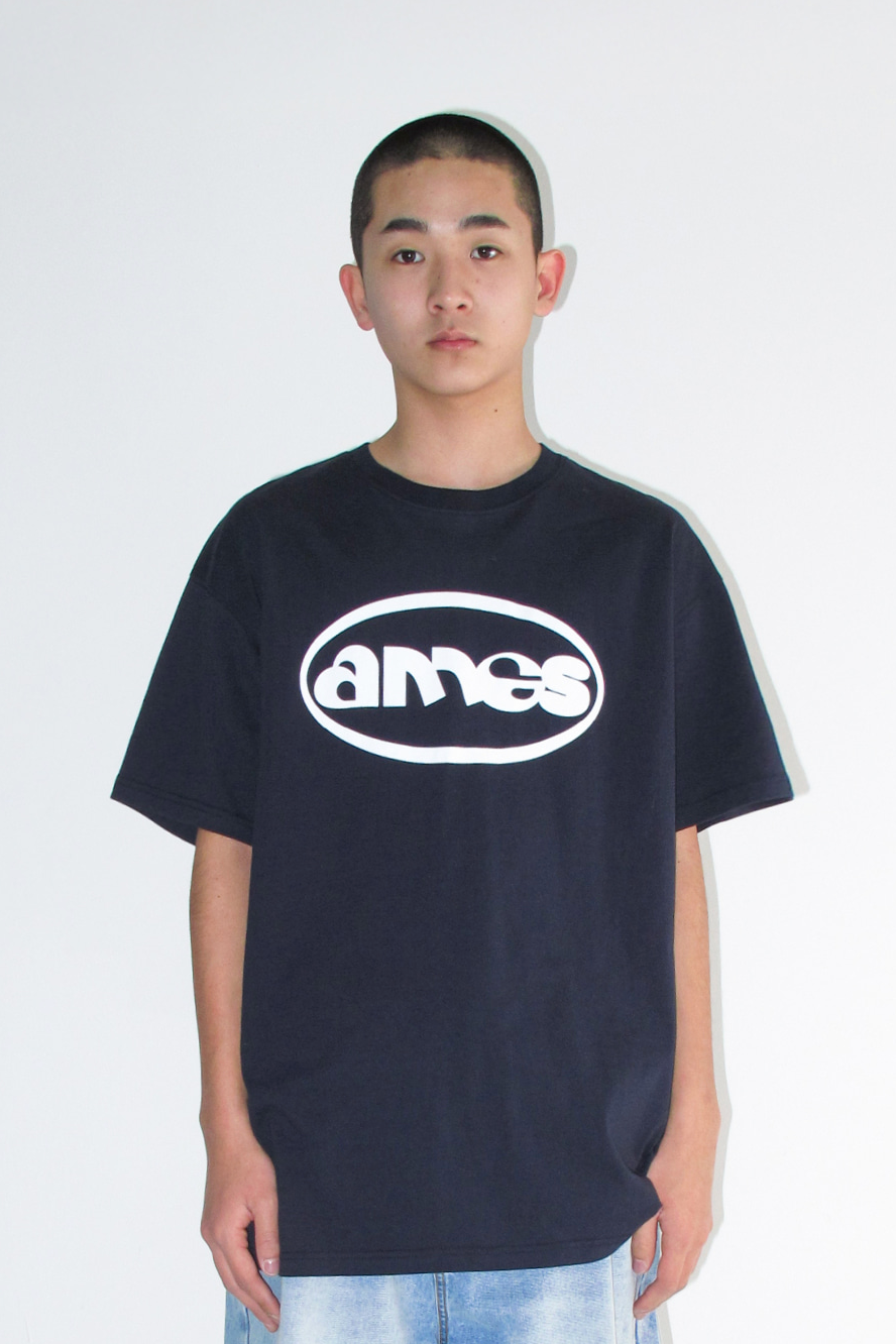 AMES WORLDWIDE Ames circle logo symbol tee