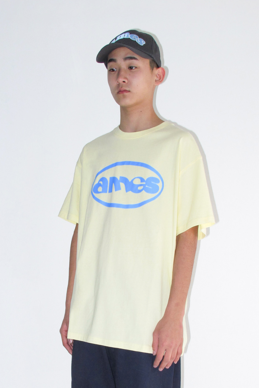 AMES WORLDWIDE Ames circle logo symbol tee