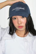 AMES WORLDWIDE Classic logo ball cap navy