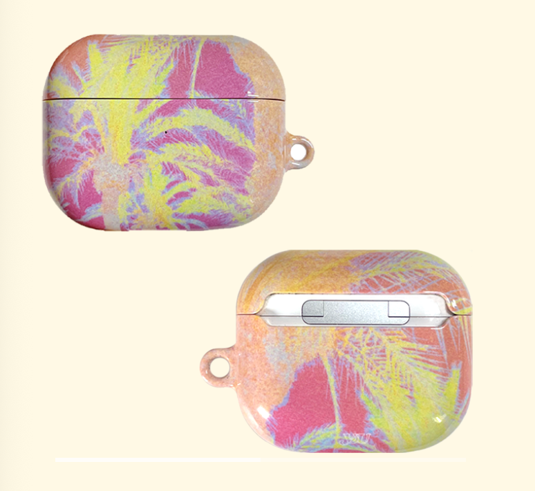 SUMMERDREAMER Palm tree airpods case