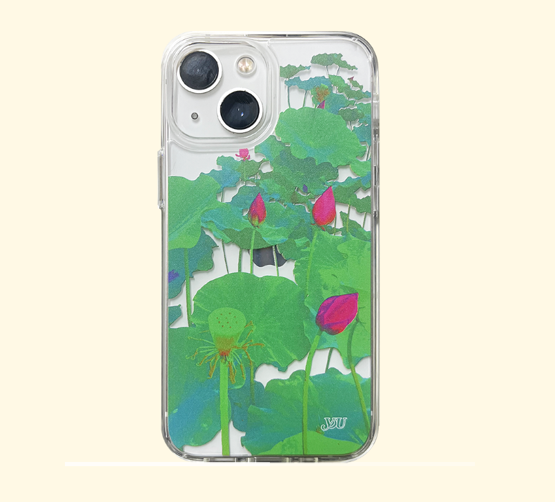 SUMMERDREAMER Water lotus clear case
