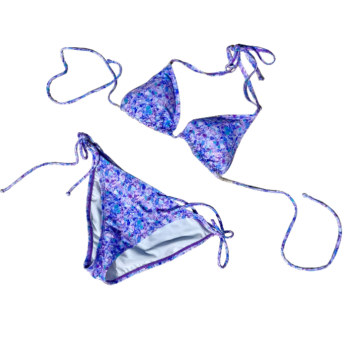 SUMMERDREAMER Ocean neon shell bikini