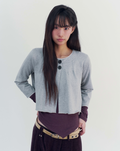 ONSKA Flare jersey cardigan melange