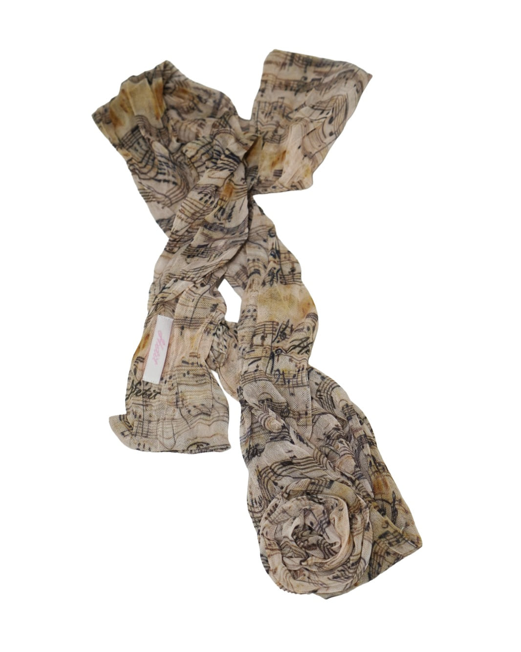 hetit-fw-26-wrinkle-rose-scarf-music-note-brown-s