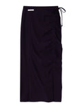 uglyshadow-fw-26-ruched-long-tie-skirt-purple-s