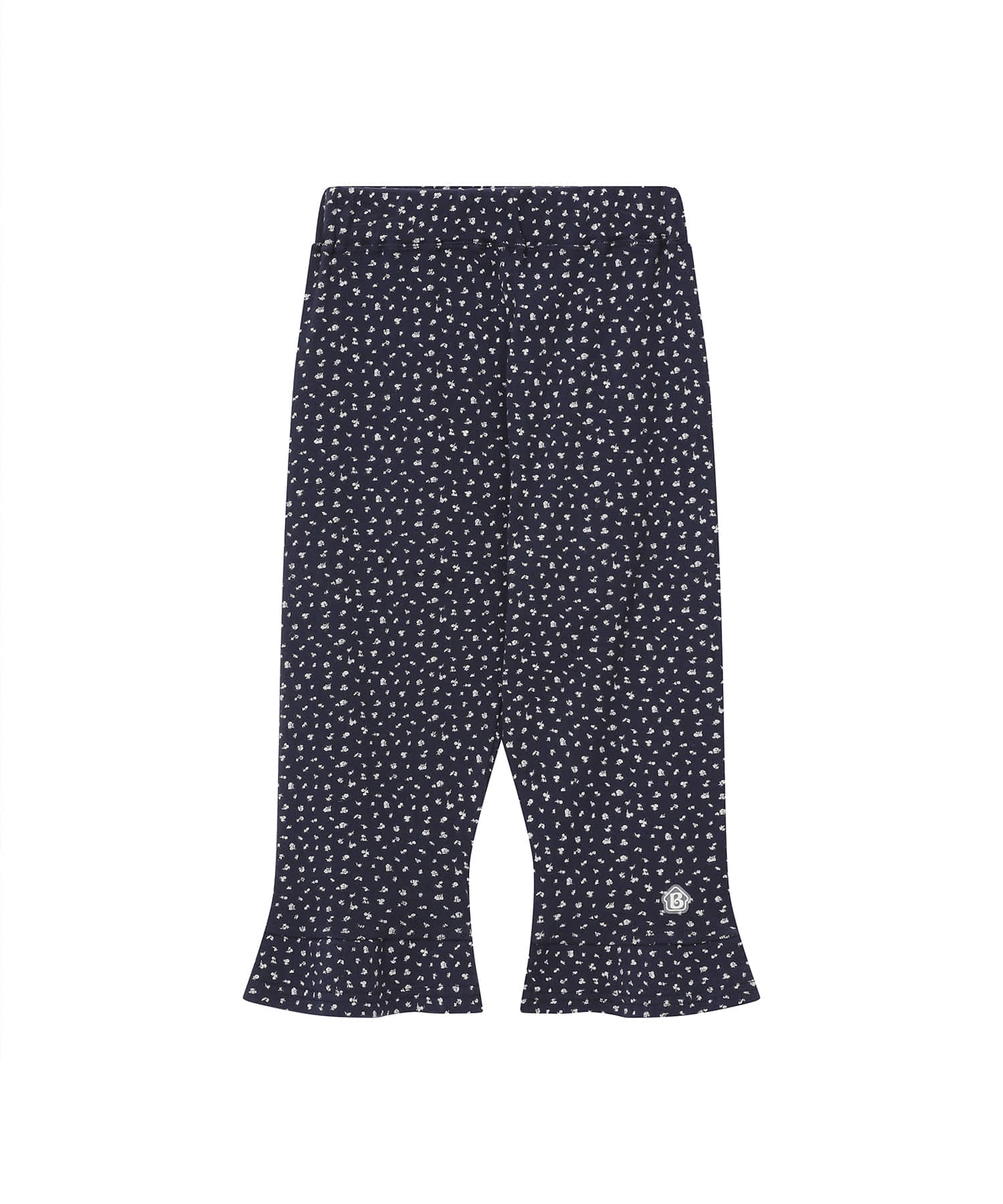 bauf-ss-26-flower-frill-leggings-pants-navy-navy-s