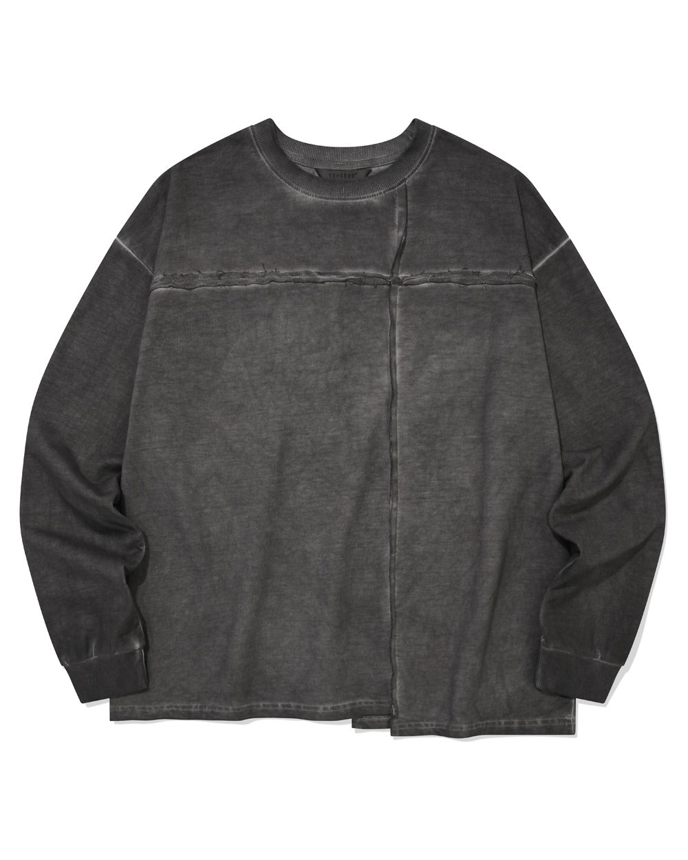 phos333-ss-26-cross-asymmetric-long-sleeved-charcoal-s