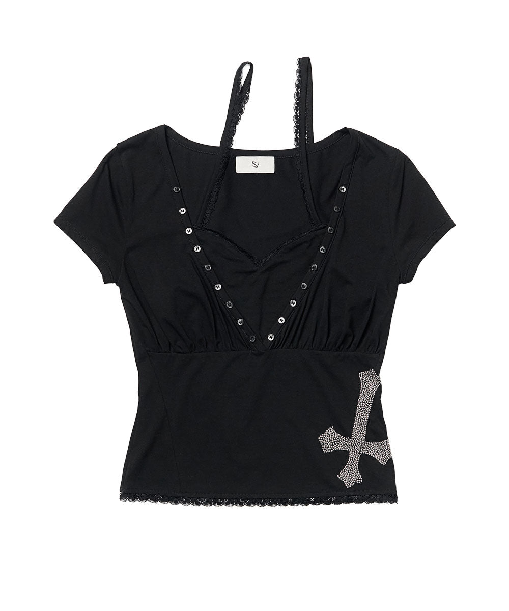 schism-inducing-ss-26-halter-layered-henley-neck-t-shirt-black-black-s
