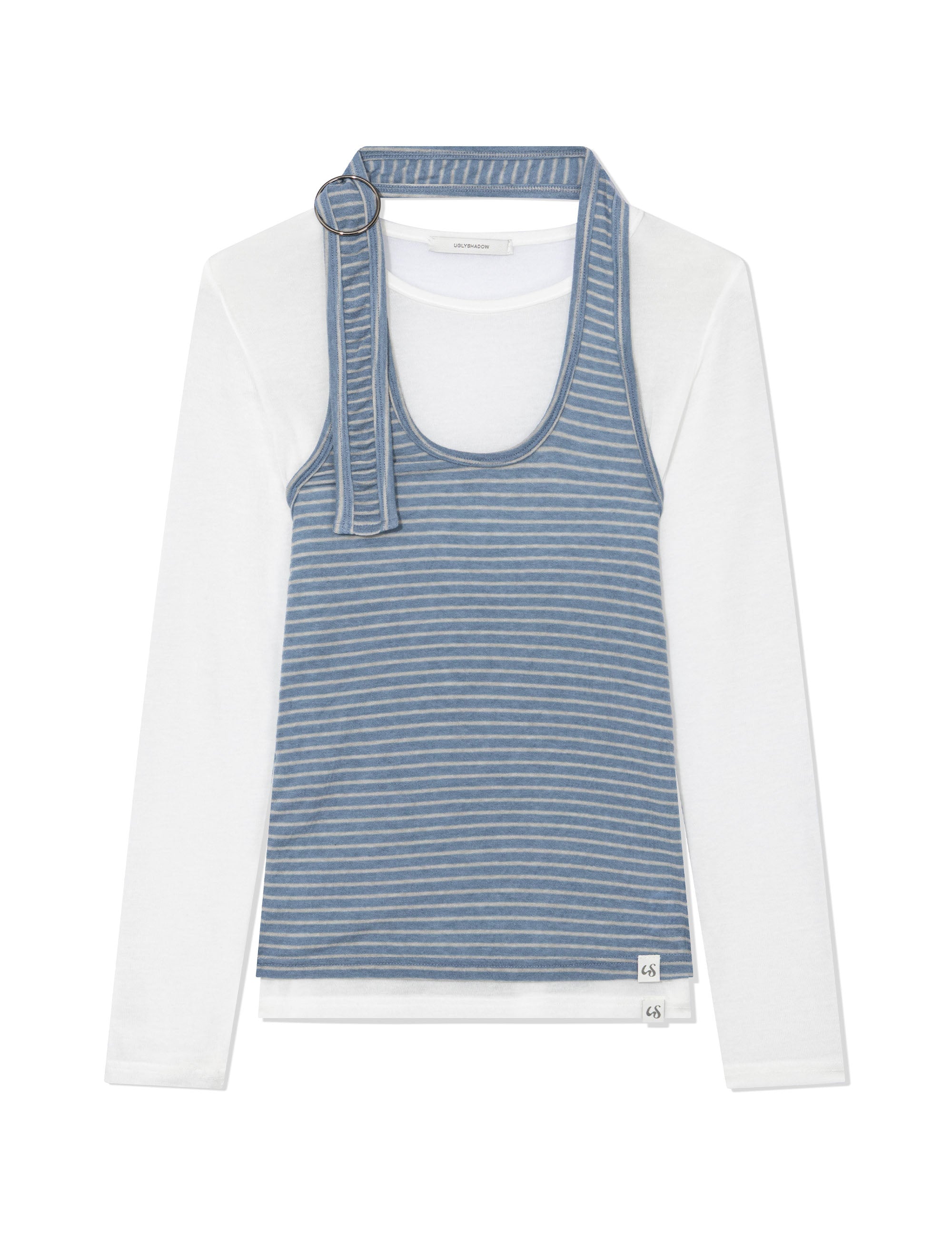 ugly-shadow-ss-26-striped-halter-neck-layered-t-shirt-blue-blue-s