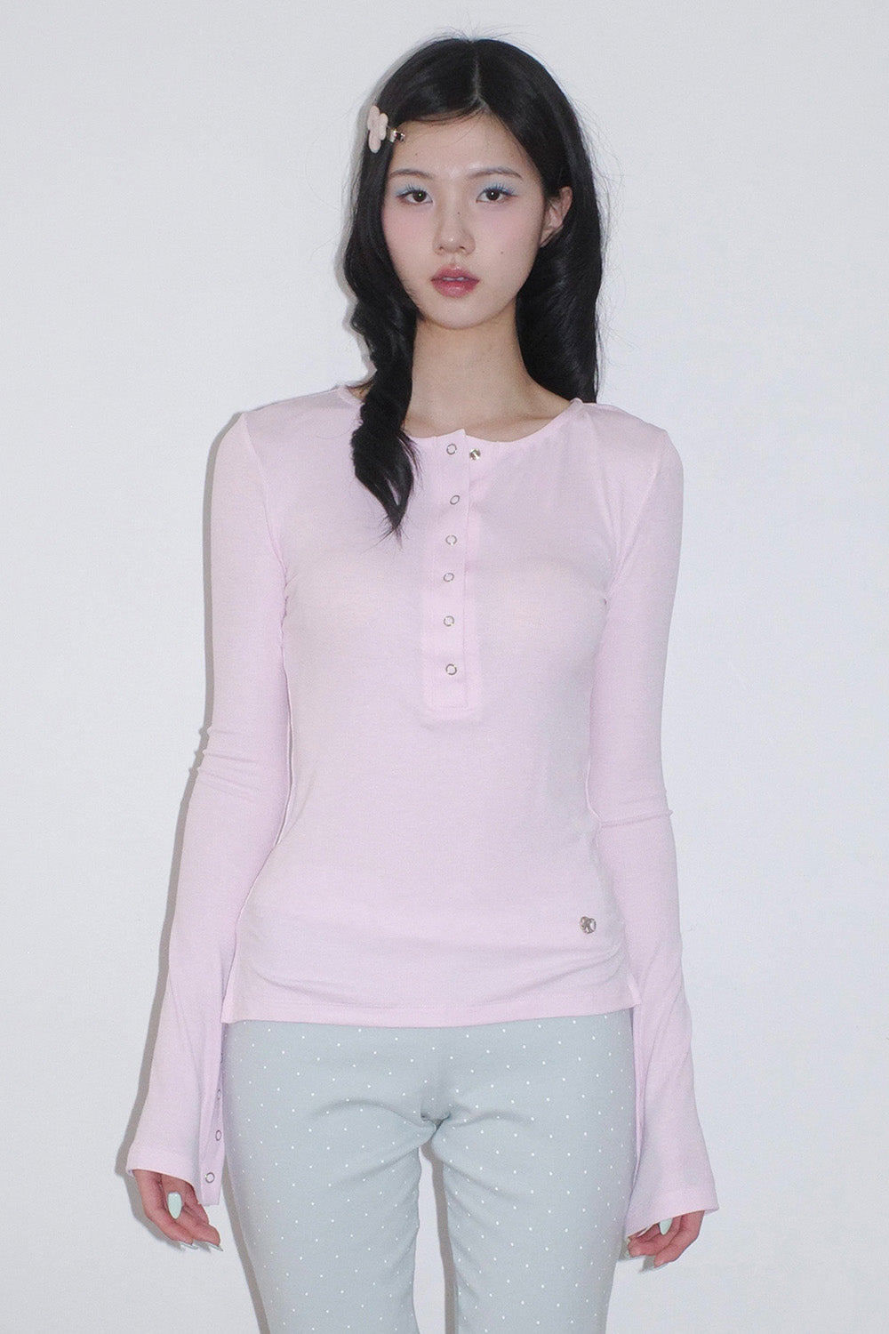 fakiii-ss-26-button-bell-line-knit-baby-pink-pink-s