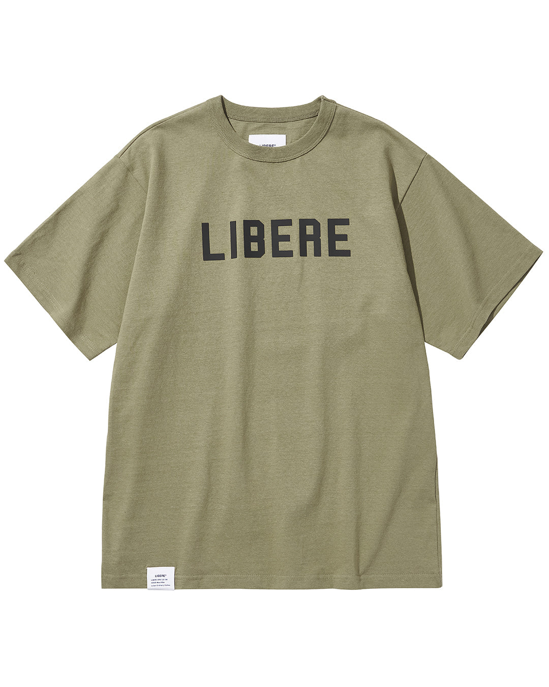 libere-ss-26-slogan-t-shirt-olive-olive-s