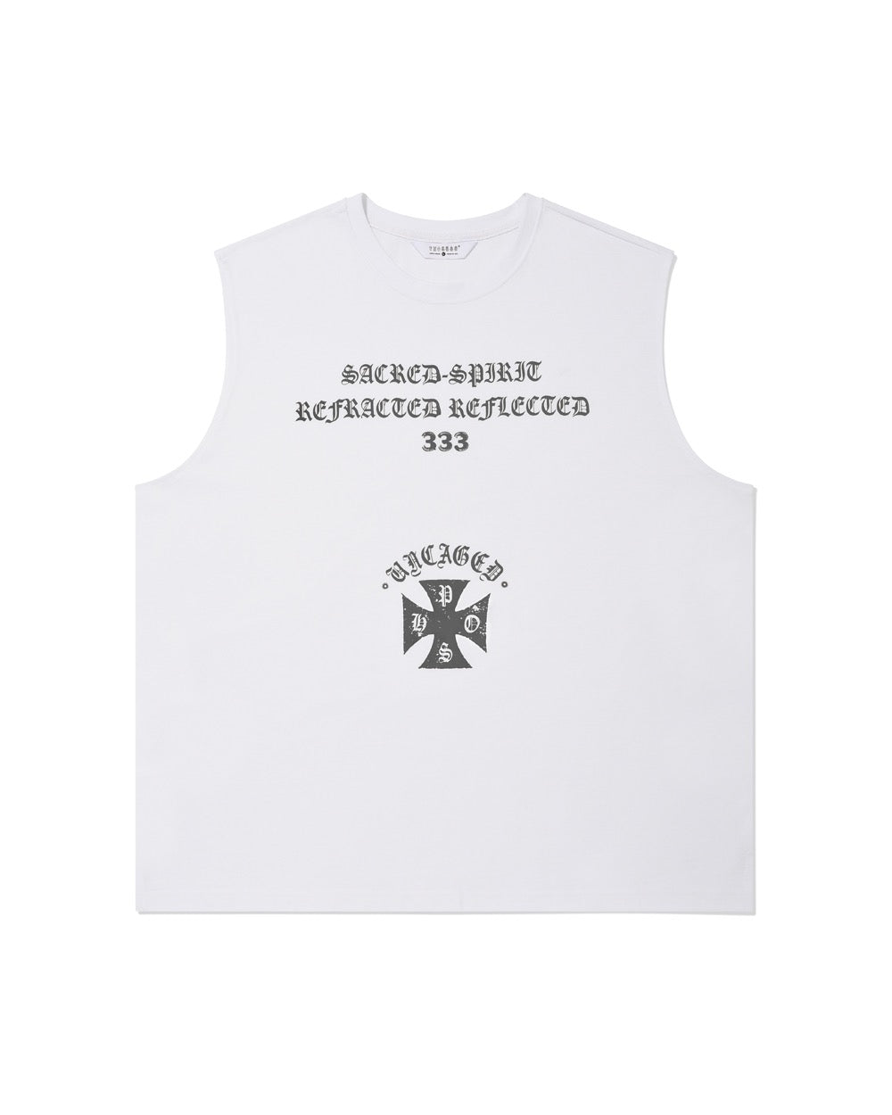 phos333-ss-26-uncaged-slogan-sleeveless-white-white-s