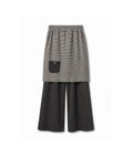 tansanmagnesium-fw-26-star-applique-skirt-pants-charcoal-charcoal-s