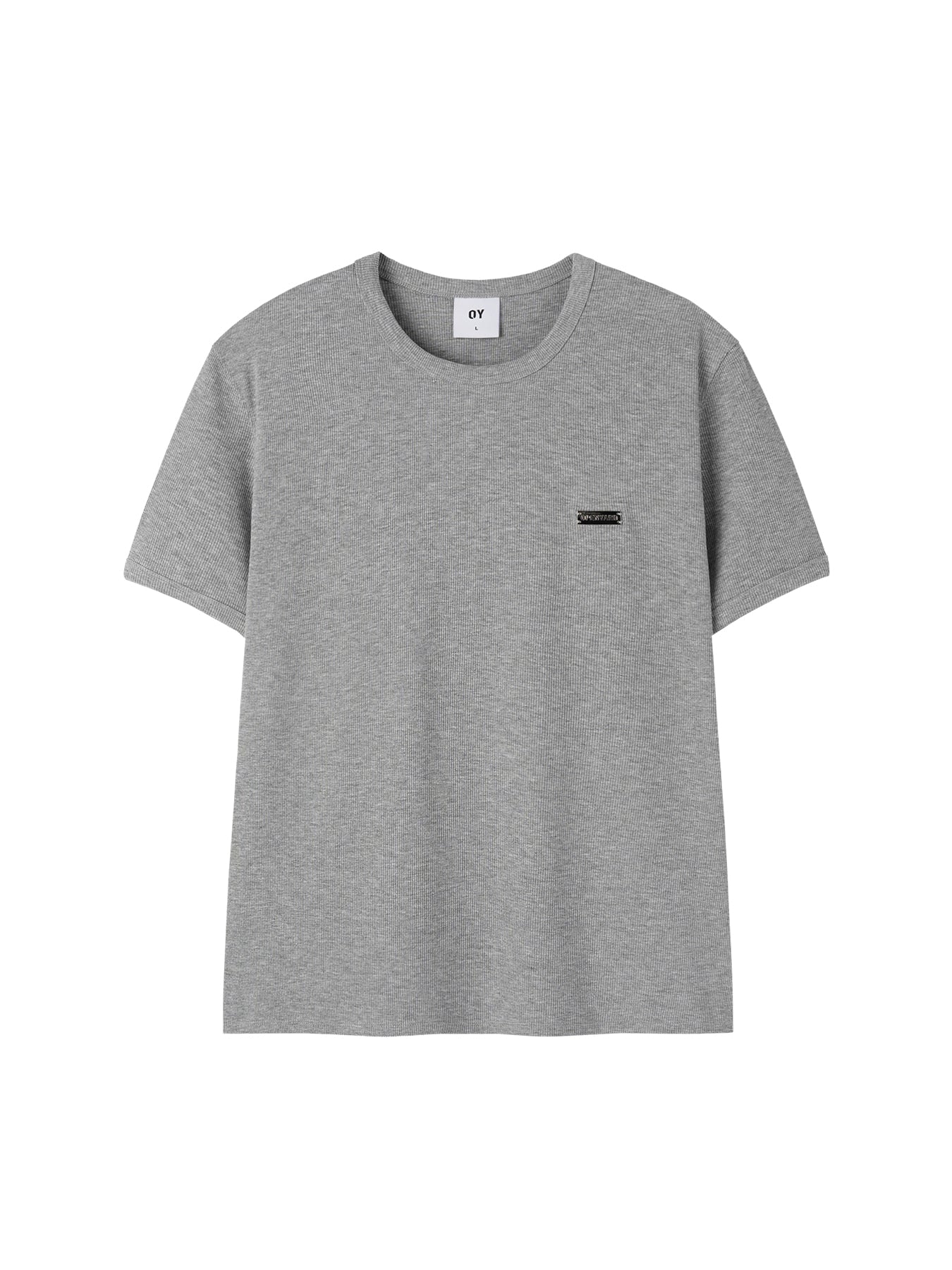 oy-ss-26-metal-logo-rip-tee-melange-gray-s