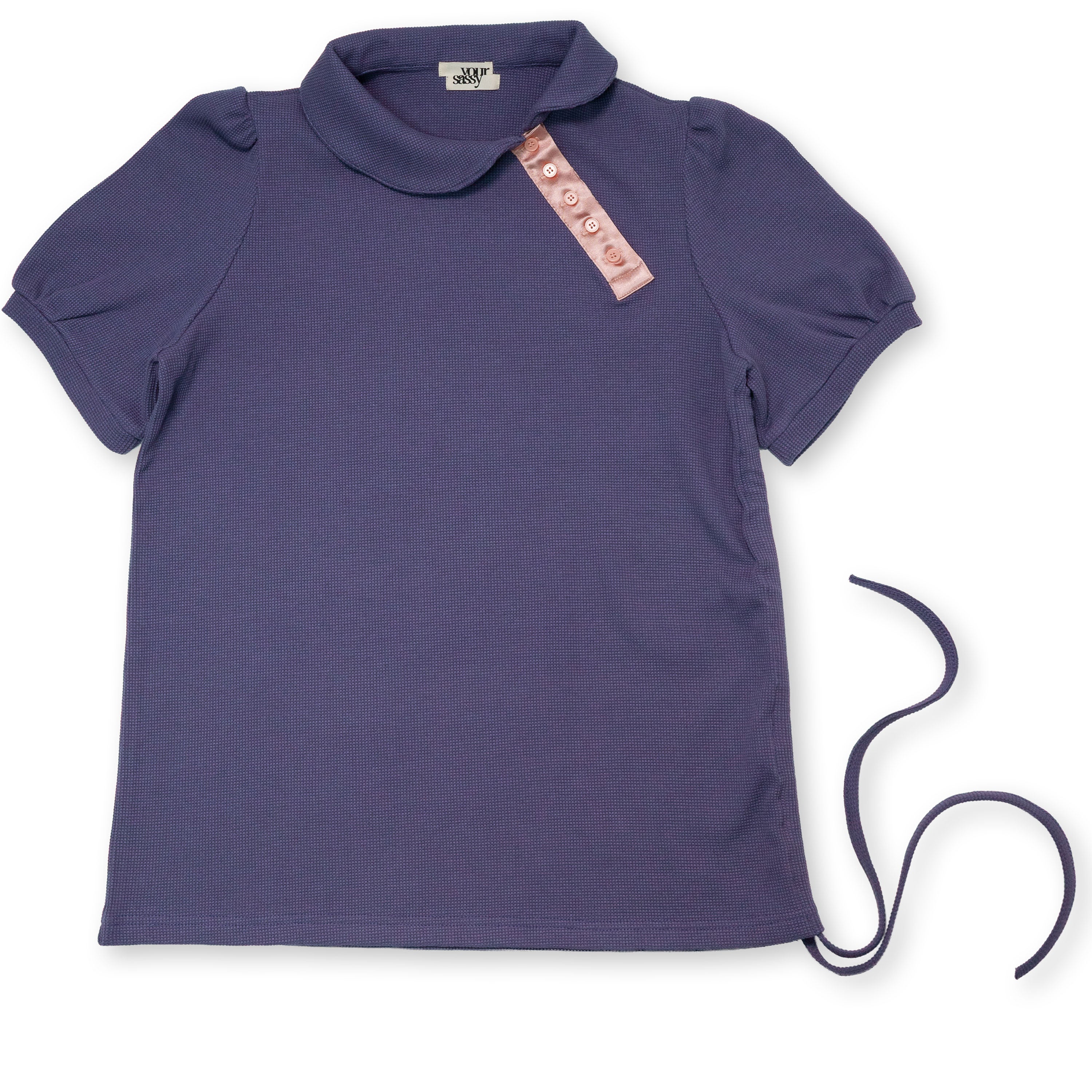 your-sassy-fw-26-smooth-puff-polo-dusty-blue-dusty-blue-s