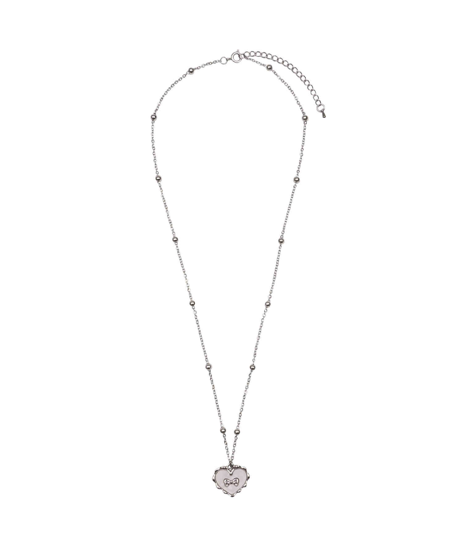 high-school-disco-fw-25-fairy-heart-ribbon-necklace-silver-s