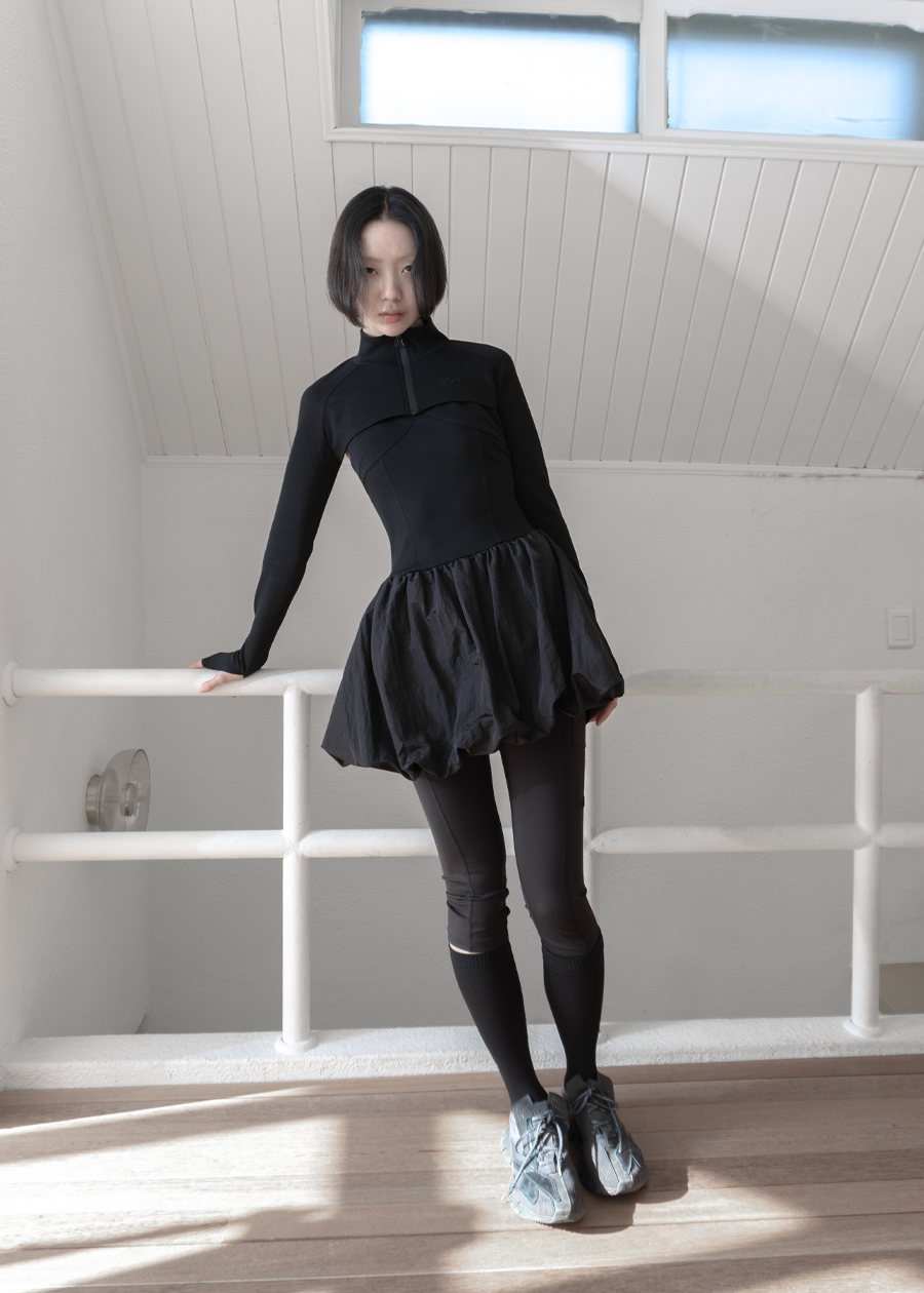 woohwa-fw-26-ballet-pumpkin-short-dress-set-black-black-s