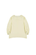 pokofosca-ss-25-pearl-ruched-blouse-(lemon)