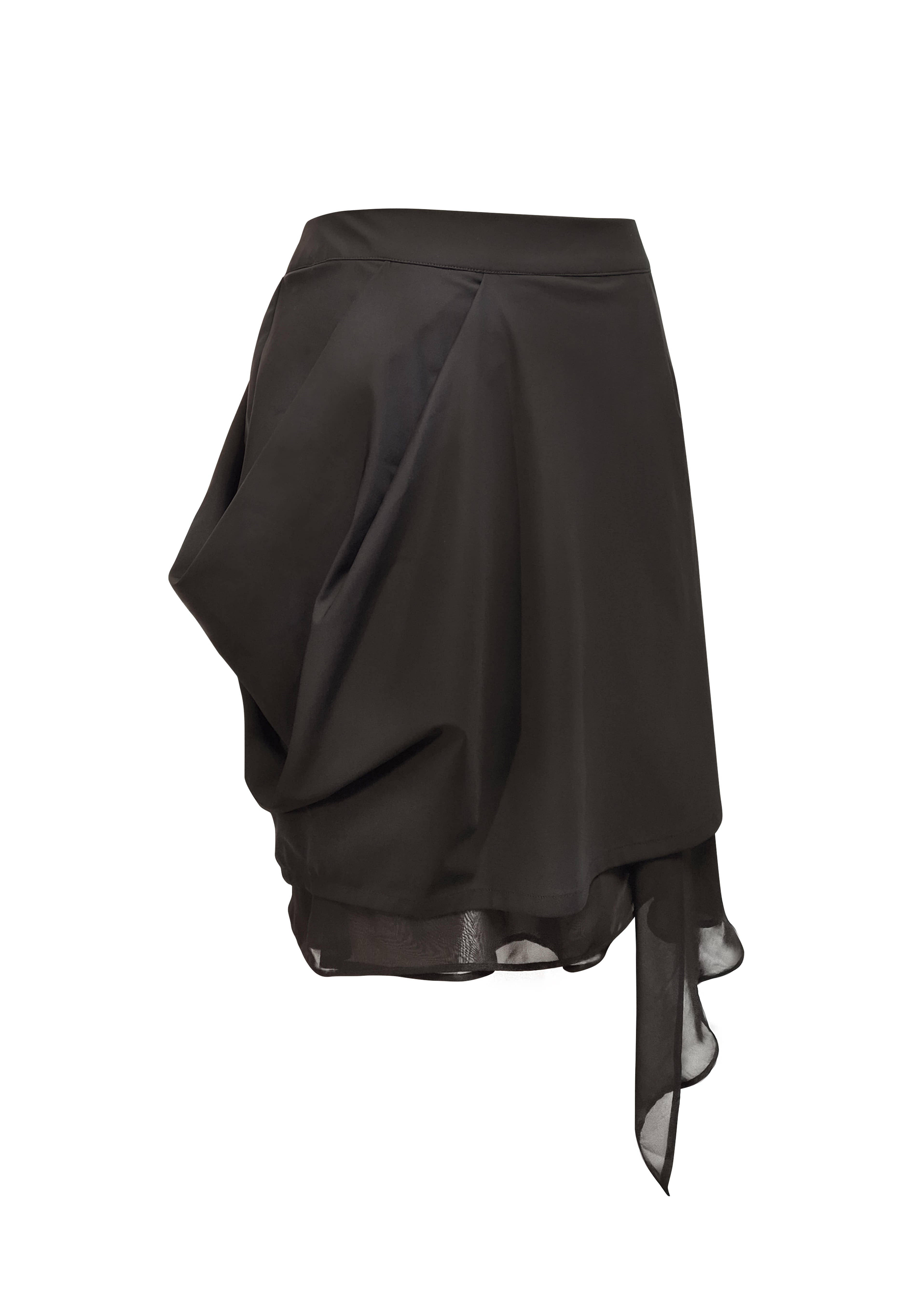 jungdo-ss-25-draping-layers-skirt-dark-brown-dark-brown-s