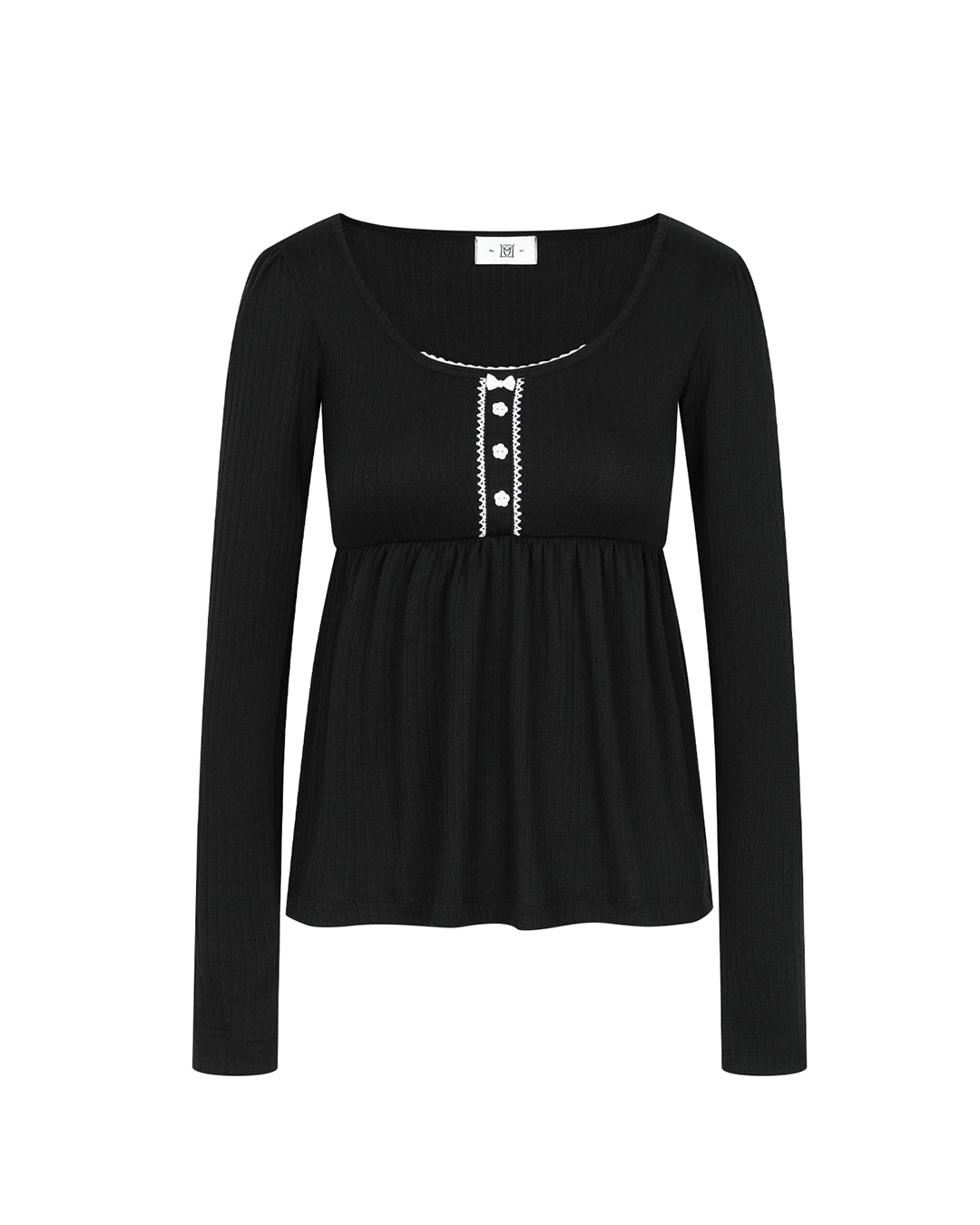 daynee-ss-26-cookie-top-black-black-s
