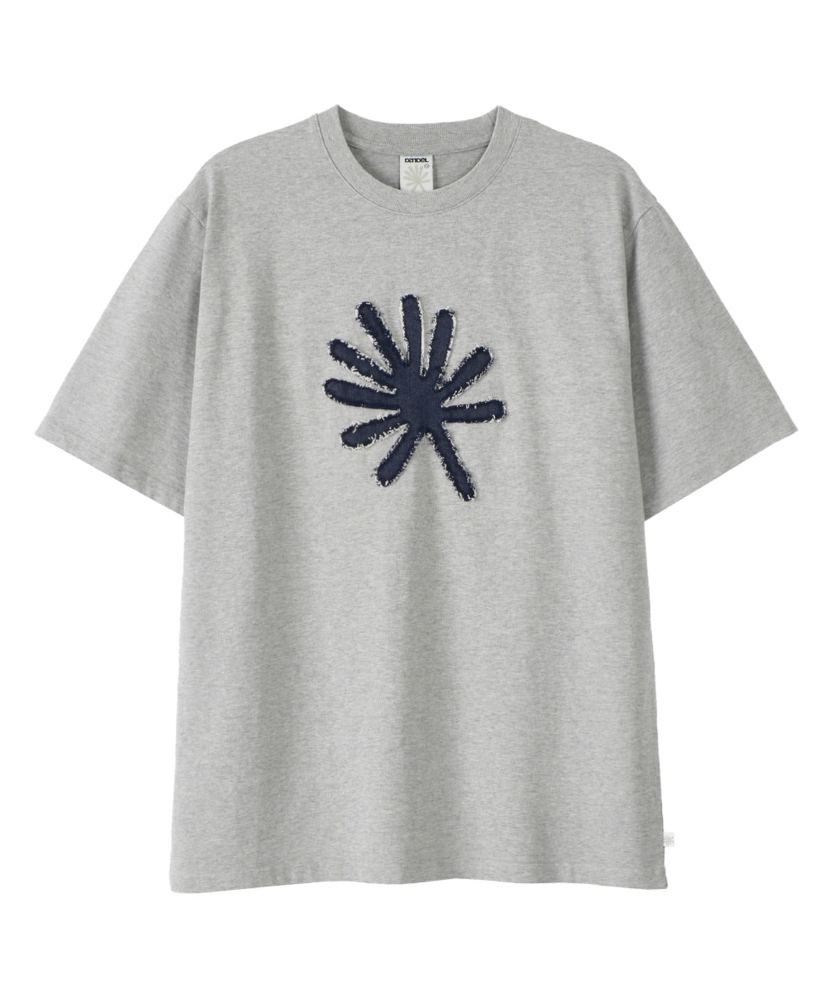 dandel-ss-25-dd-symbol-applique-tee-(grey)