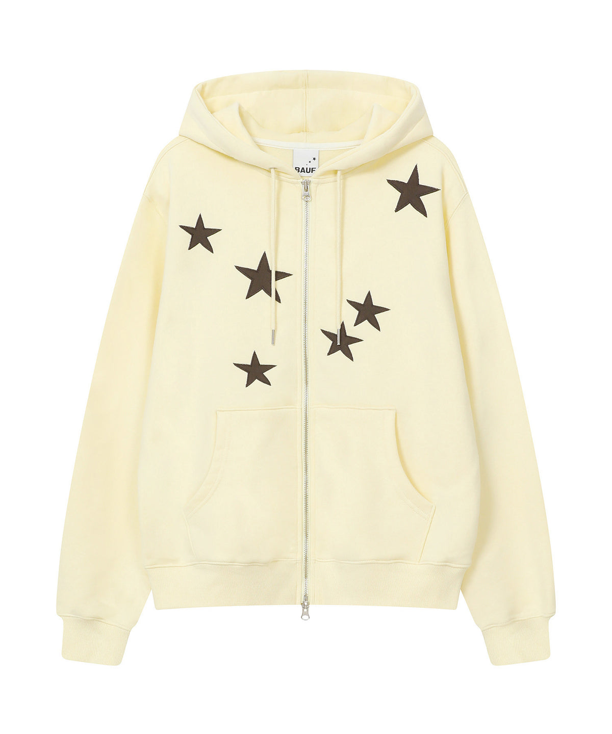 bauf-fw-26-star-symbol-zip-up-hoodie-yellow-yellow-s