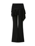 a-few-comments-fw-25-boot-cut-jersey-skirt-pants-black-black-s