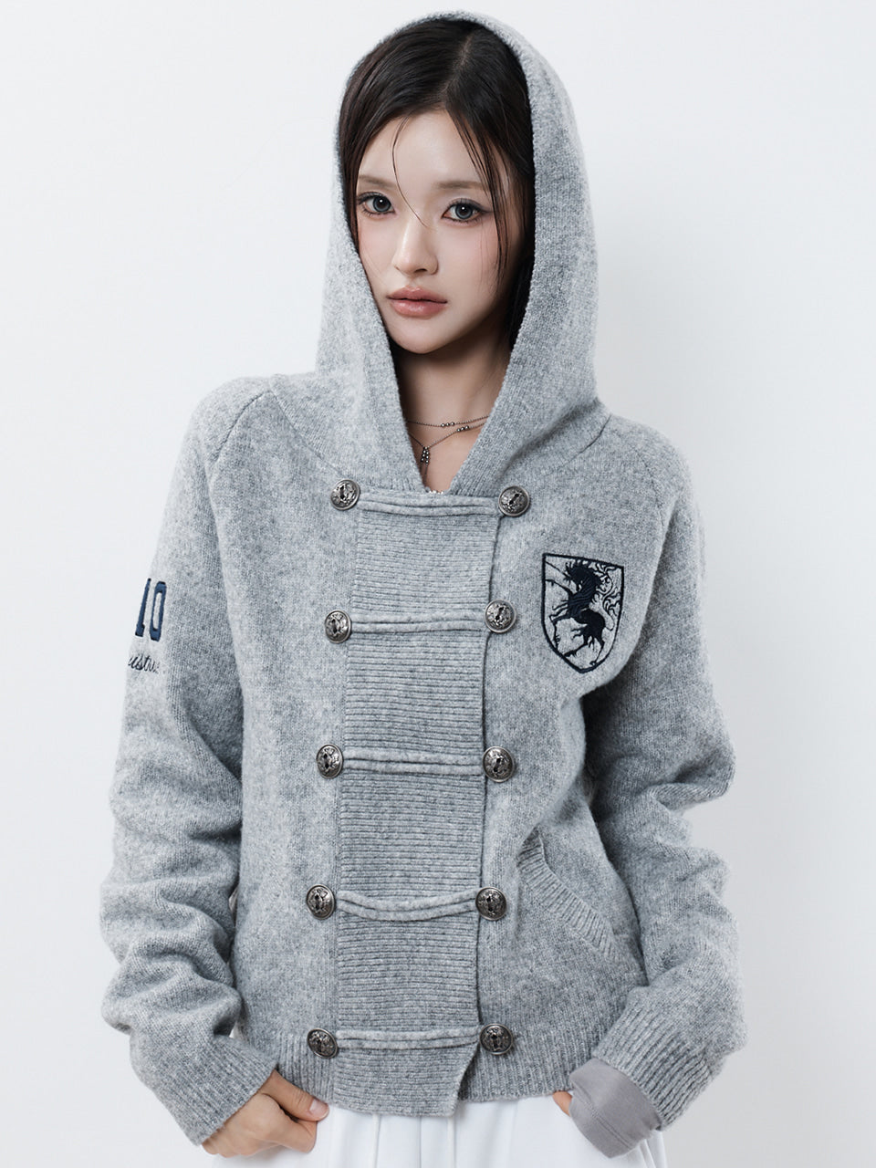 luv-is-true-fw-26-rl-horse-910-knit-zip-up-gray-gray-s