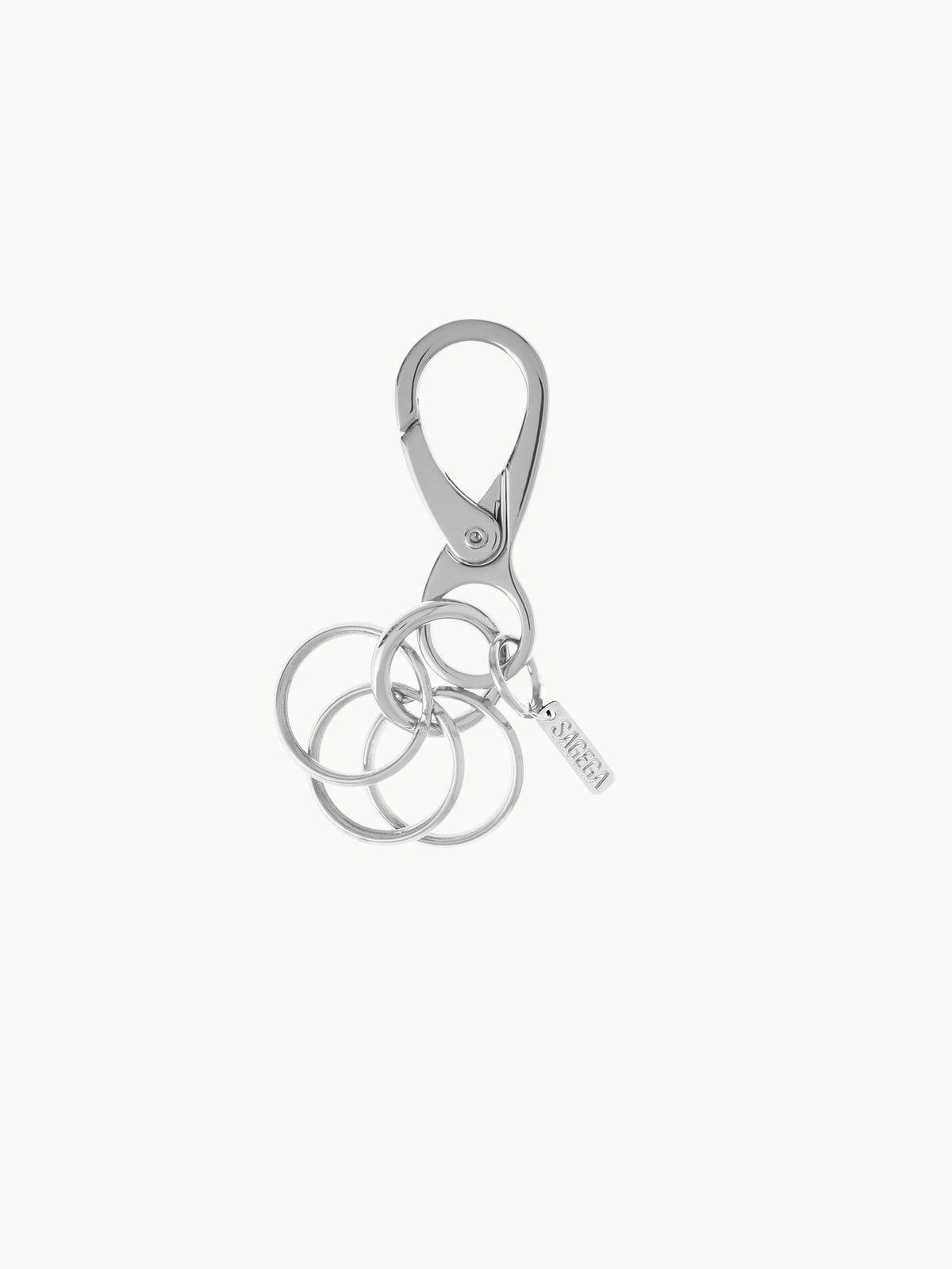 sagega-ss-26-circle-keyring-glossy-silver-glossy-silver-s