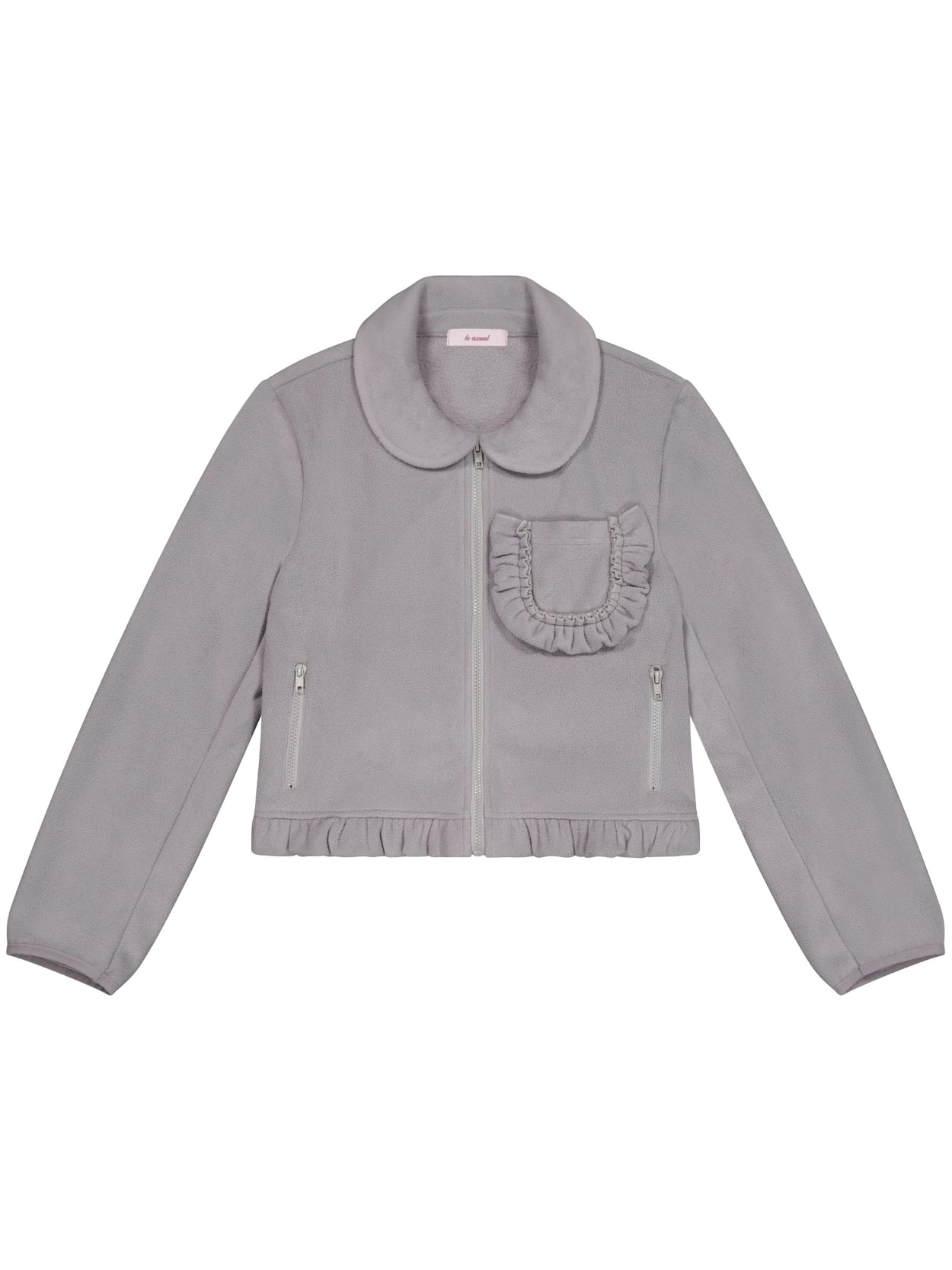 lo-axual-fw-25-fleece-frill-pocket-jacket-melange-grey-melange-grey-s